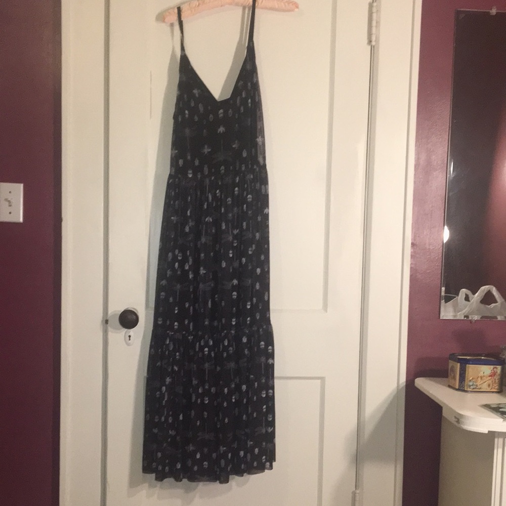 BlackMilk tiered maxi tank dress